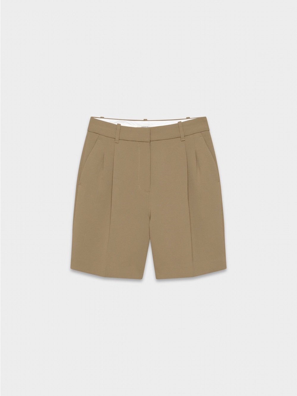 Wilfred Effortless Shorts Brown Crepe Aritzia Size 4